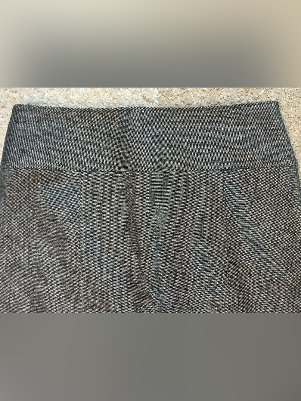 Saks Fifth Avenue Heather Gray Pencil Skirt - Picture 5 of 5